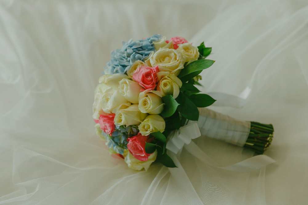 wedding hand bouquet