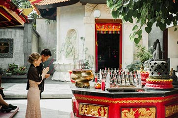 Buddhist wedding by Bali Moon Wedding